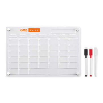 Magnetic Acrylic Monthly Planner A4