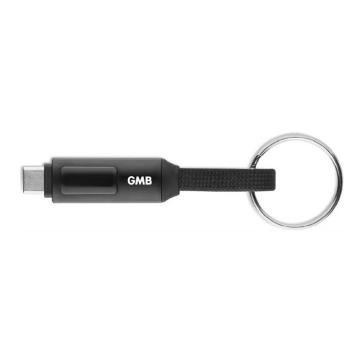 60W Charging and Data Cable with Keyring