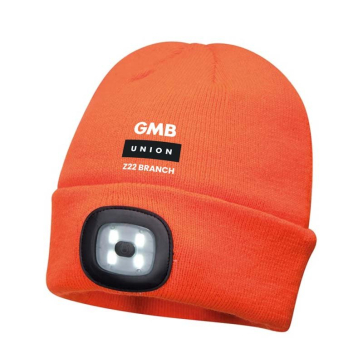 Beanie with LED Headlight