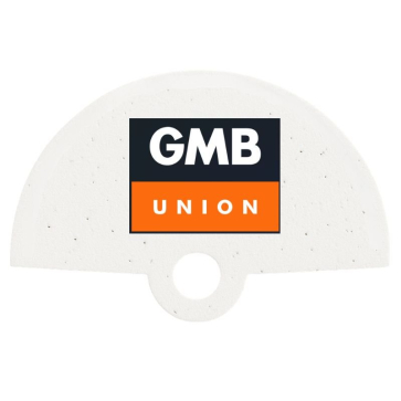 Seeded Paper Hand Fan