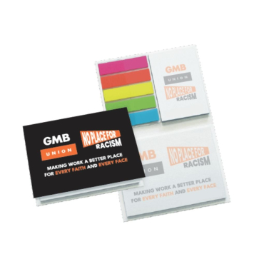 No Place for Racism Sticky Notes and Memo Pad