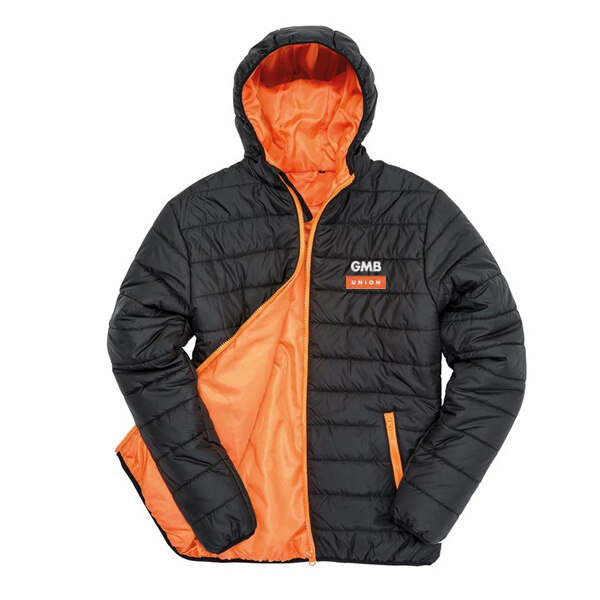 Soft padded jacket sales