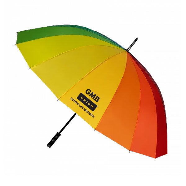 Ombrello Arcobaleno Multicolore Fotografia Stock - Immagine di