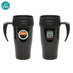 Plus Recycled Travel Mug 400ml