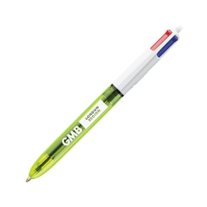 4 Colours Fluo Ballpen