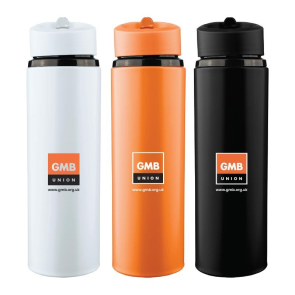Recycled Stainless Steel Drinking Bottle (500ml)