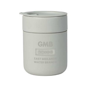 Ceramic and Silicone Mug with Lid 295ml