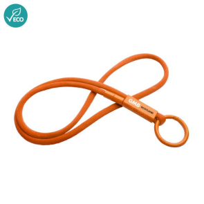 Tube Lanyard With Ring Clip