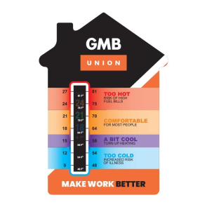 House Shaped Temperature Gauge