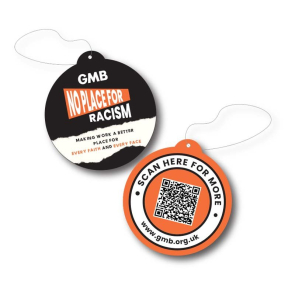 No Place For Racism Car Air Freshener