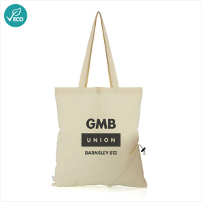 Organic Scrunchy Shopper (Personalised)
