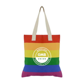 Rainbow Cotton Shopper (Personalised)