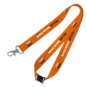 20mm Polyester Lanyard with 1 Safety Break (Personalised)