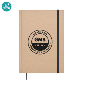 A5 Recycled Notebook with Hard Cover (Personalised)
