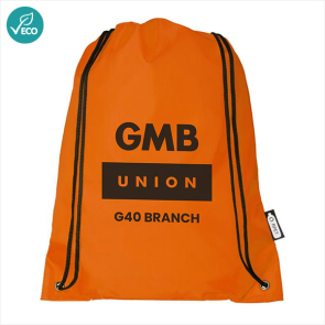 RPET Drawstring Backpack (Personalised)