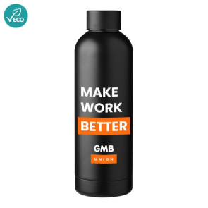 Recycled Stainless Steel 500ml Bottle (Personalised)
