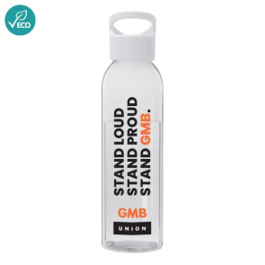 Recycled Plastic Water Bottle  650ml  (Personalised)
