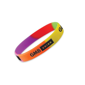 Rainbow Silicon Wristband