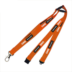 15mm Polyester Lanyard with 3 Safety Breaks (Personalised)