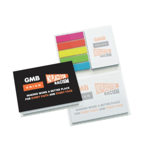 No Place for Racism Sticky Notes and Memo Pad